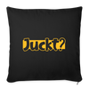 Juckt? - Sofakissen mit Füllung (45 x 45 cm) - Schwarz