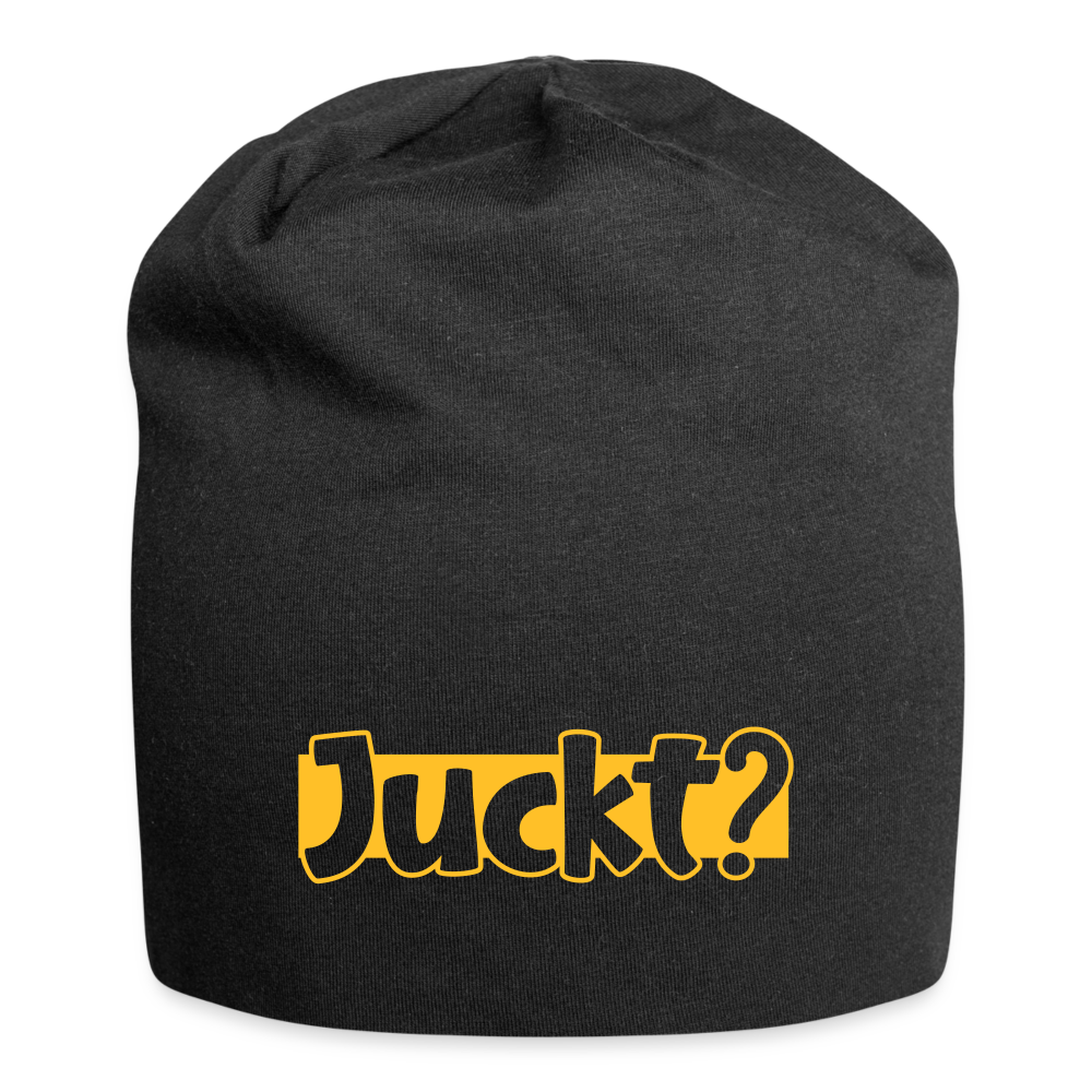 Juckt? - Jersey Beanie - Schwarz