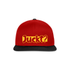 Juckt? - Snapback Cap - Rot/Schwarz