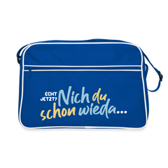 Echt jetzt? Nich du schon wieda... - Retro Tasche
