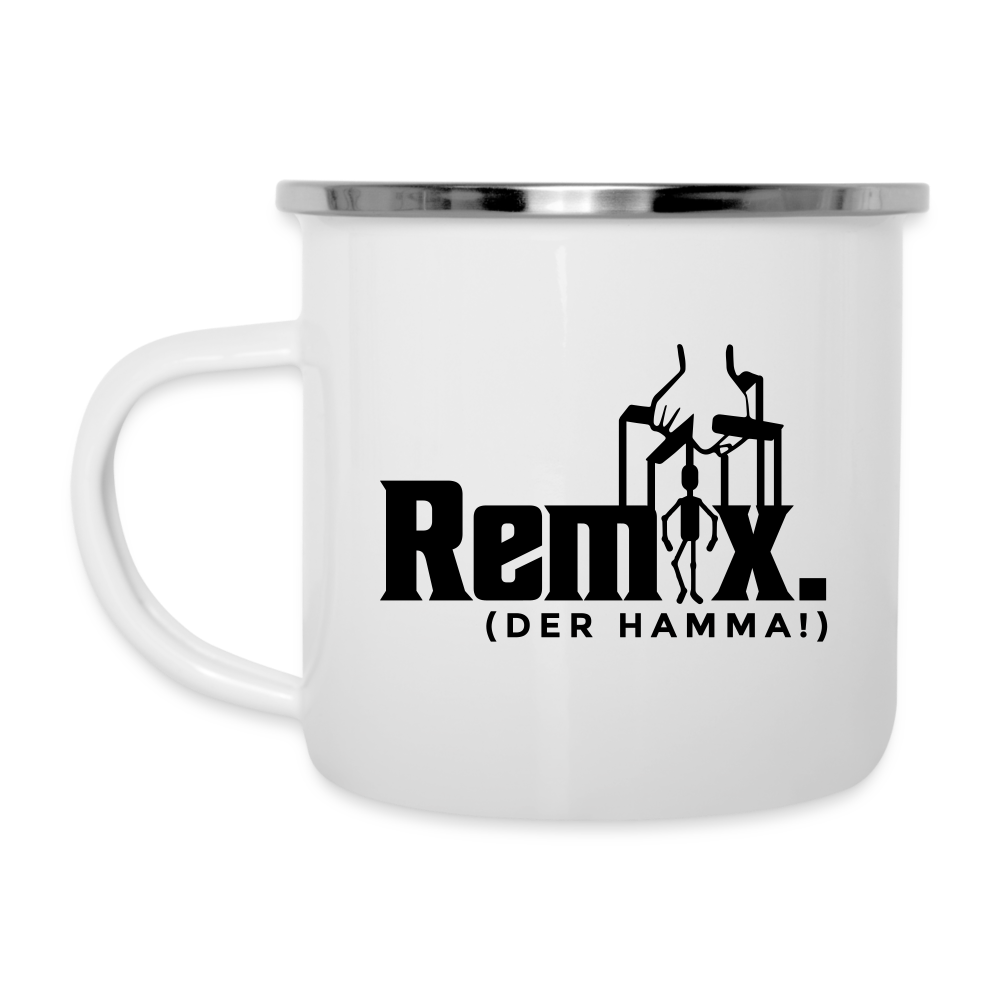 Remix. - Emaille Tasse
