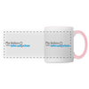 Ma kieken, dann sehn wa schon - Tasse zweifarbig - Weiß/Pink