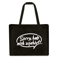 sorry, hab nich zujehört... - Shopping Bag