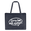 sorry, hab nich zujehört... - Shopping Bag - midnight Blue