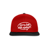 sorry, hab nich zujehört... - Snapback Cap - Rot/Schwarz