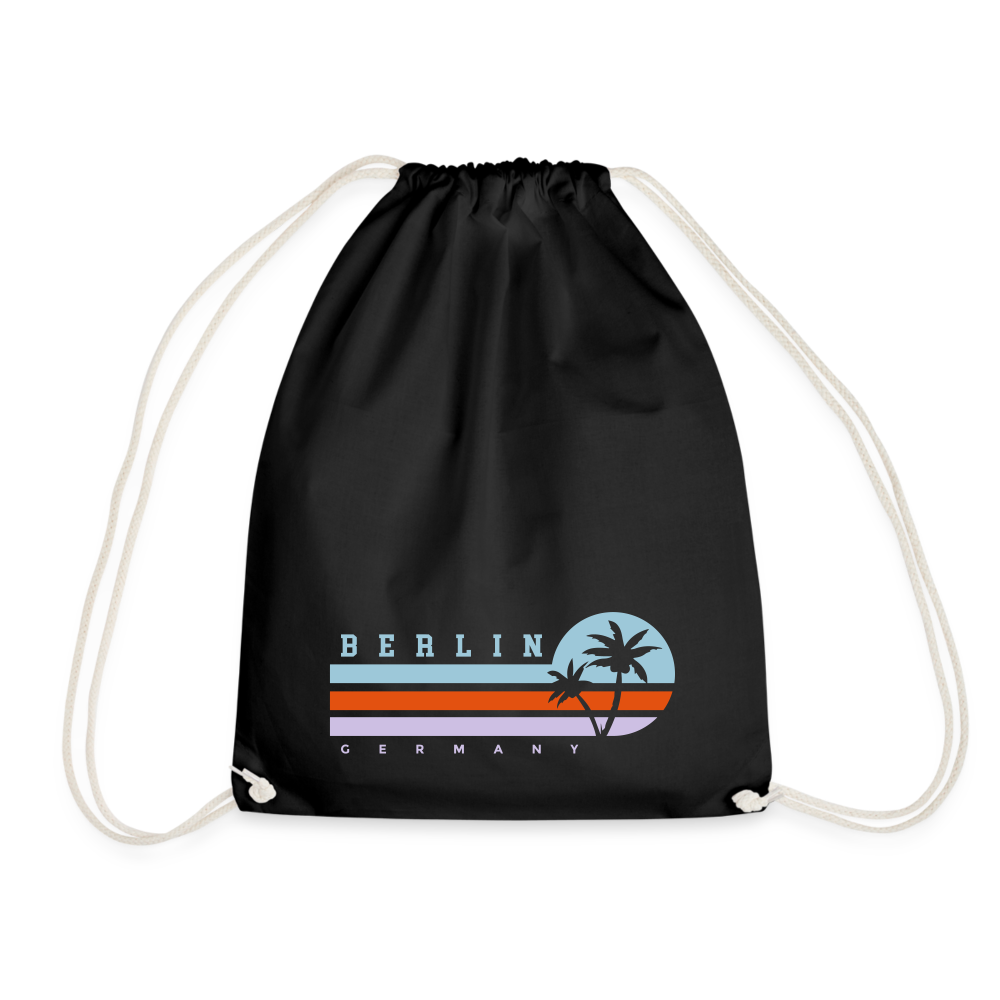 Berlin, Germany - Turnbeutel - Schwarz