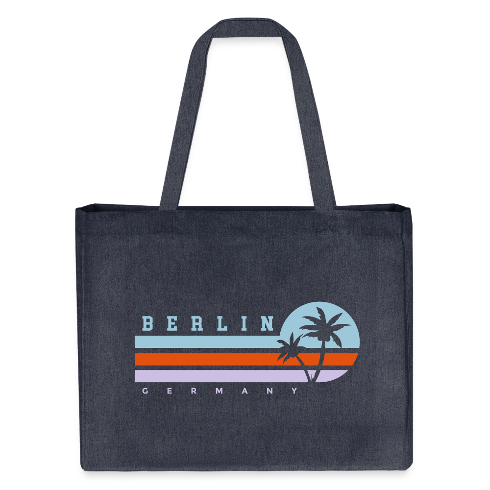 Berlin, Germany - Shopping Bag - midnight Blue
