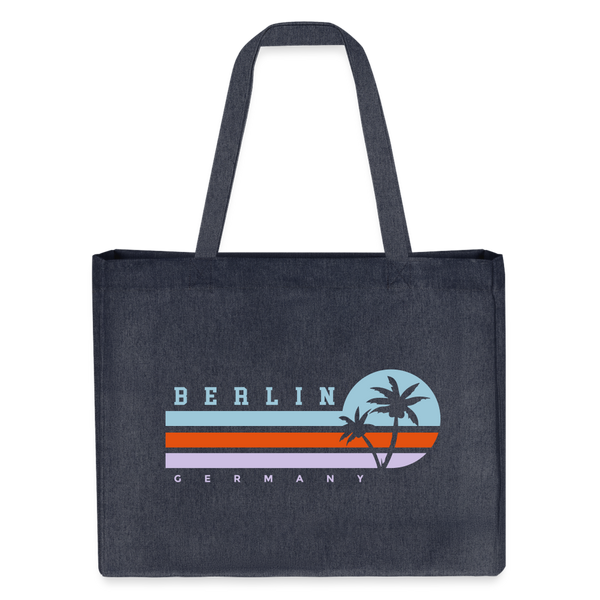 Berlin, Germany - Shopping Bag - midnight Blue