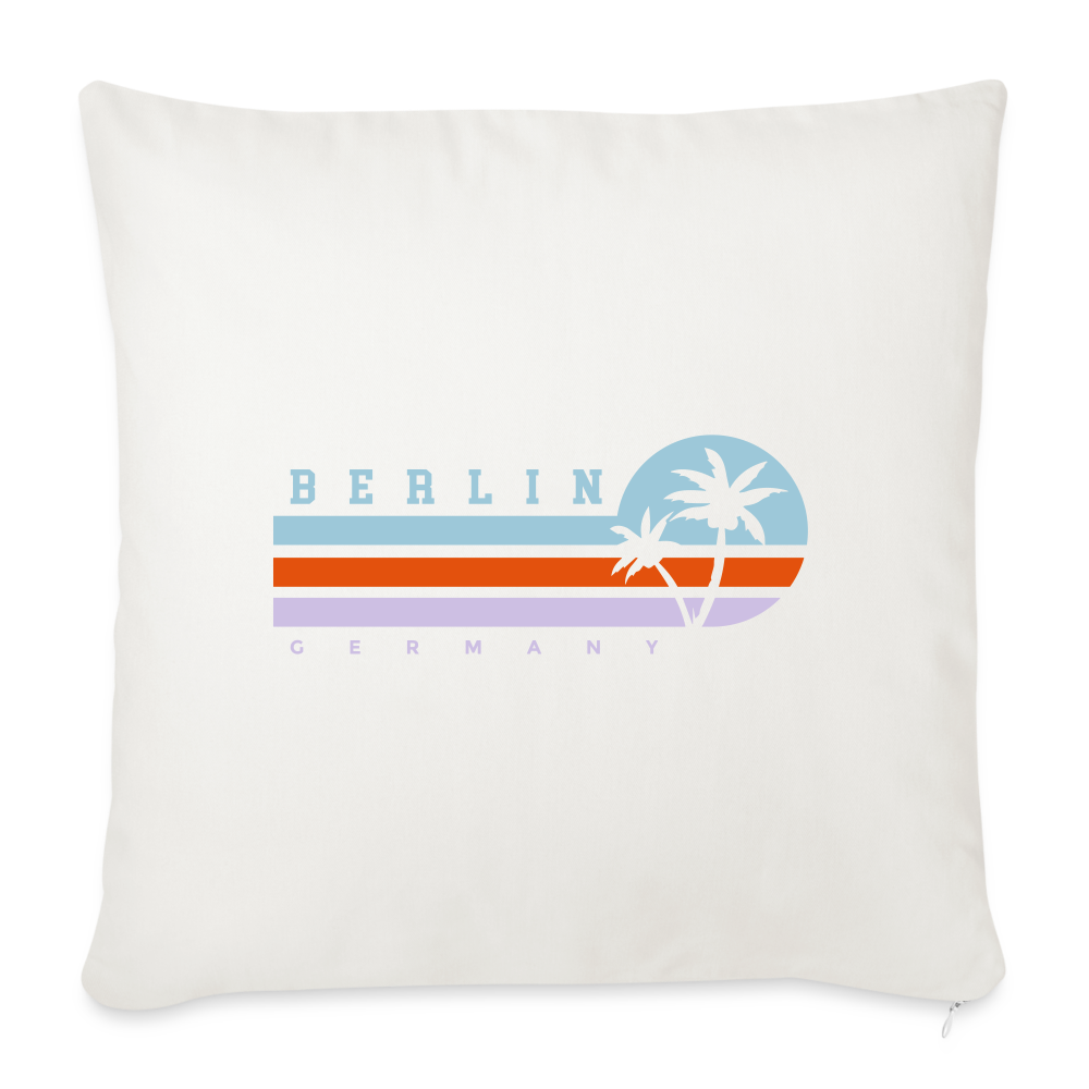 Berlin, Germany - Sofakissen mit Füllung (45 x 45 cm) - Naturweiß