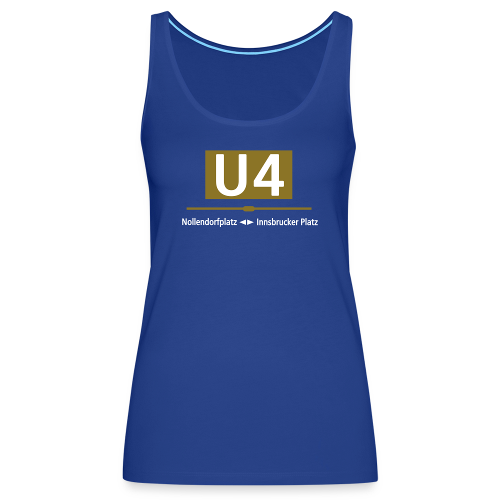 U4 - Frauen Premium Tank Top - Königsblau