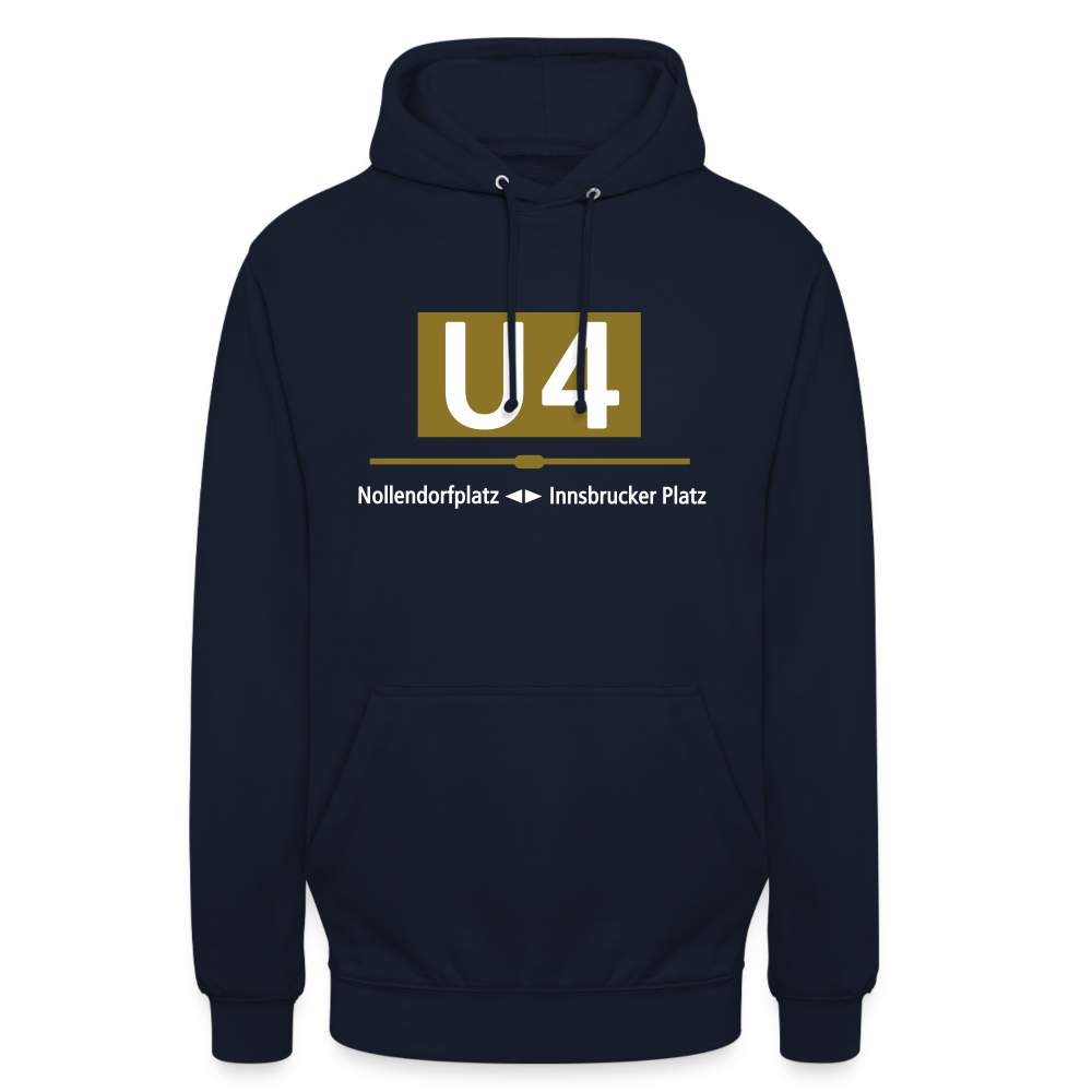 U4 - Unisex Hoodie - Navy