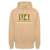 U4 - Unisex Hoodie - Beige