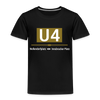 U4 - Kinder Premium T-Shirt - Schwarz