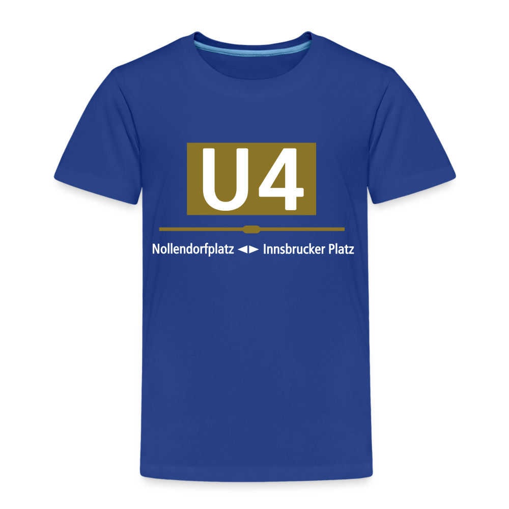 U4 - Kinder Premium T-Shirt - Königsblau