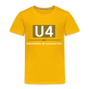 U4 - Kinder Premium T-Shirt - Sonnengelb