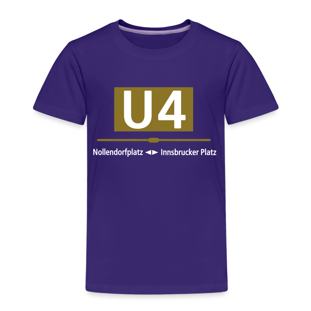 U4 - Kinder Premium T-Shirt - Lila