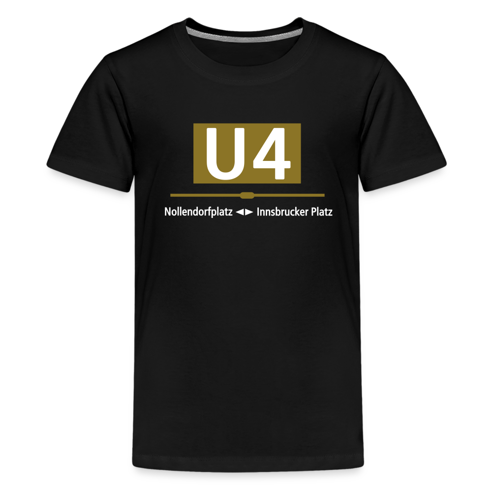 U4 - Teenager Premium T-Shirt - Schwarz