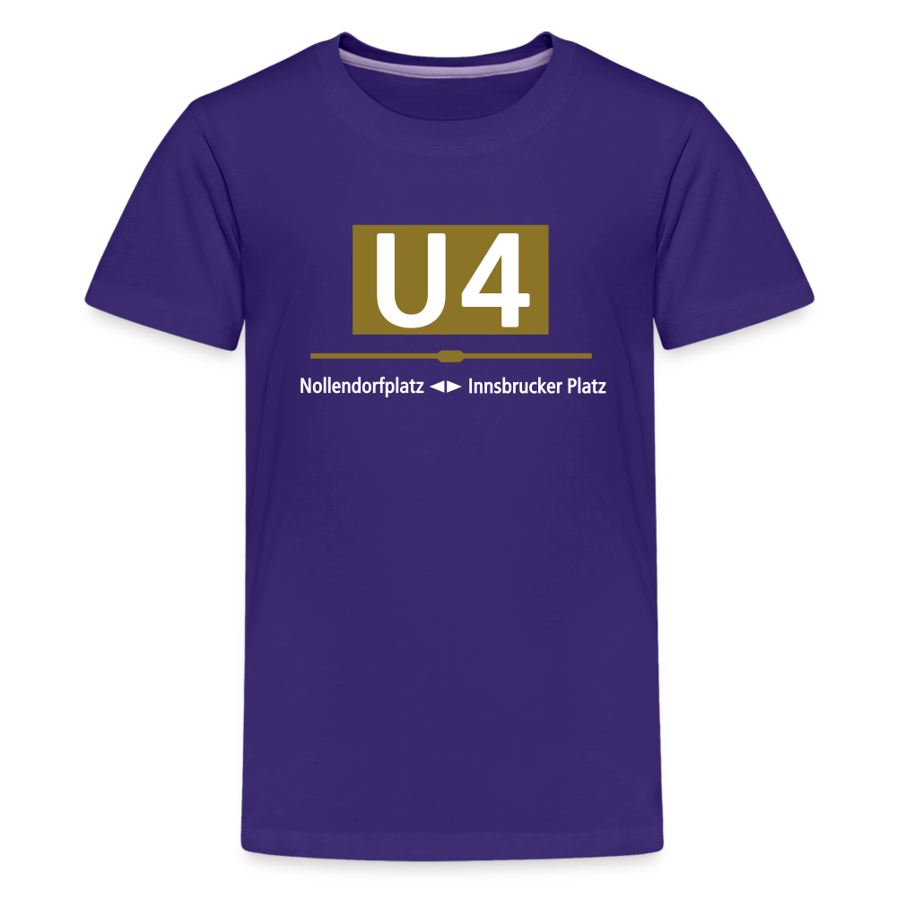 U4 - Teenager Premium T-Shirt - Lila