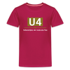 U4 - Teenager Premium T-Shirt - dunkles Pink