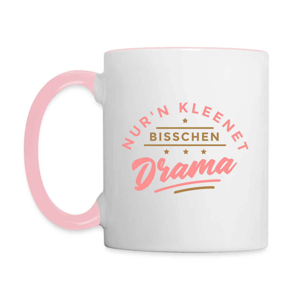 Nur'n kleenet Bisschen Drama - Tasse zweifarbig