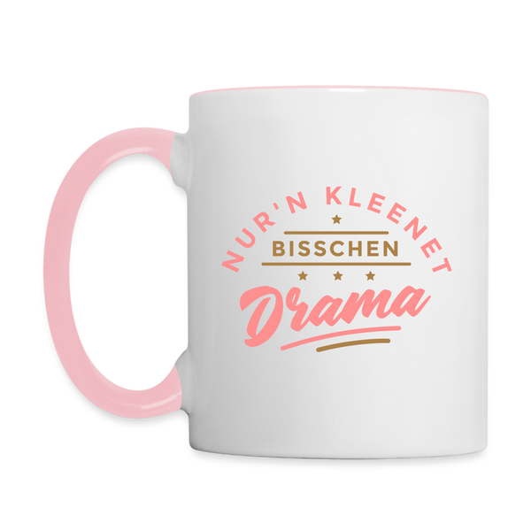 Nur'n kleenet Bisschen Drama - Tasse zweifarbig