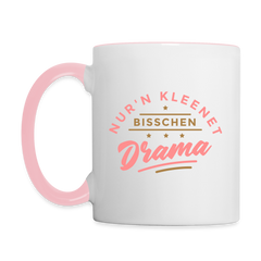 Nur'n kleenet Bisschen Drama - Tasse zweifarbig