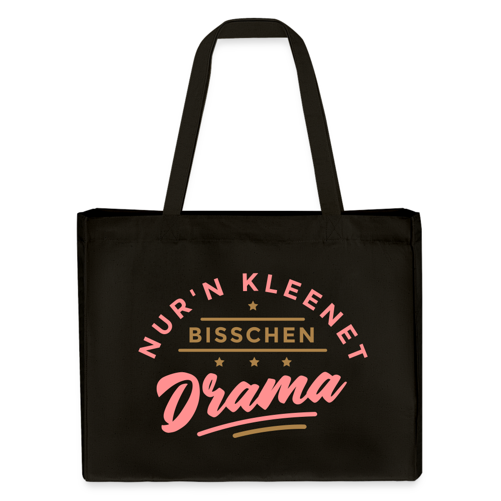 Nur'n kleenet Bisschen Drama - Shopping Bag - Schwarz