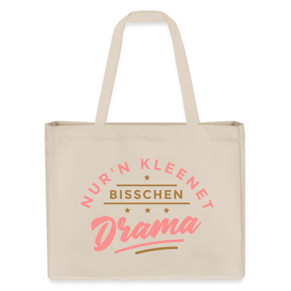 Nur'n kleenet Bisschen Drama - Shopping Bag - Naturweiß