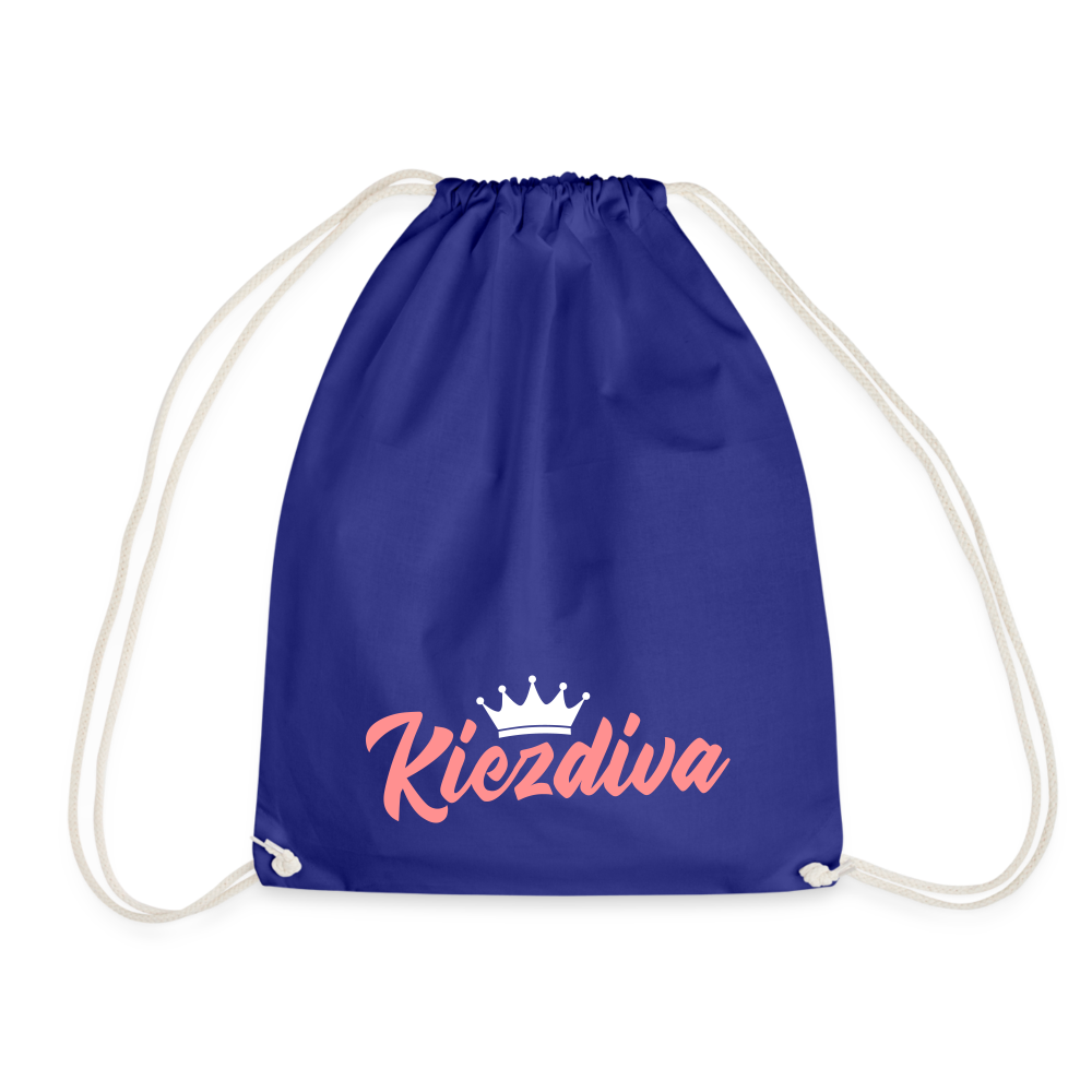 Kiezdiva - Turnbeutel - Königsblau