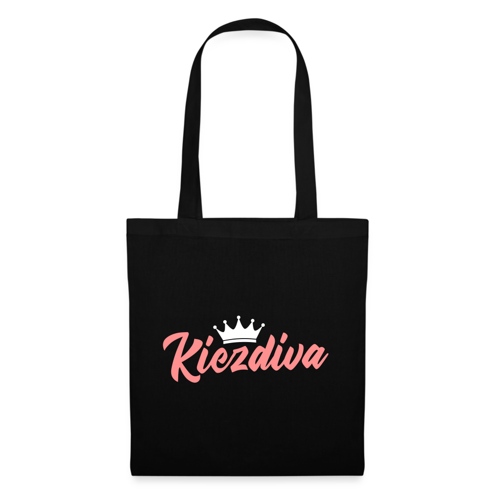 Kiezdiva - Stoffbeutel - Schwarz