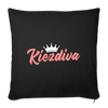 Kiezdiva - Sofakissen mit Füllung (45 x 45 cm) - Schwarz