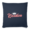 Kiezdiva - Sofakissen mit Füllung (45 x 45 cm) - Navy