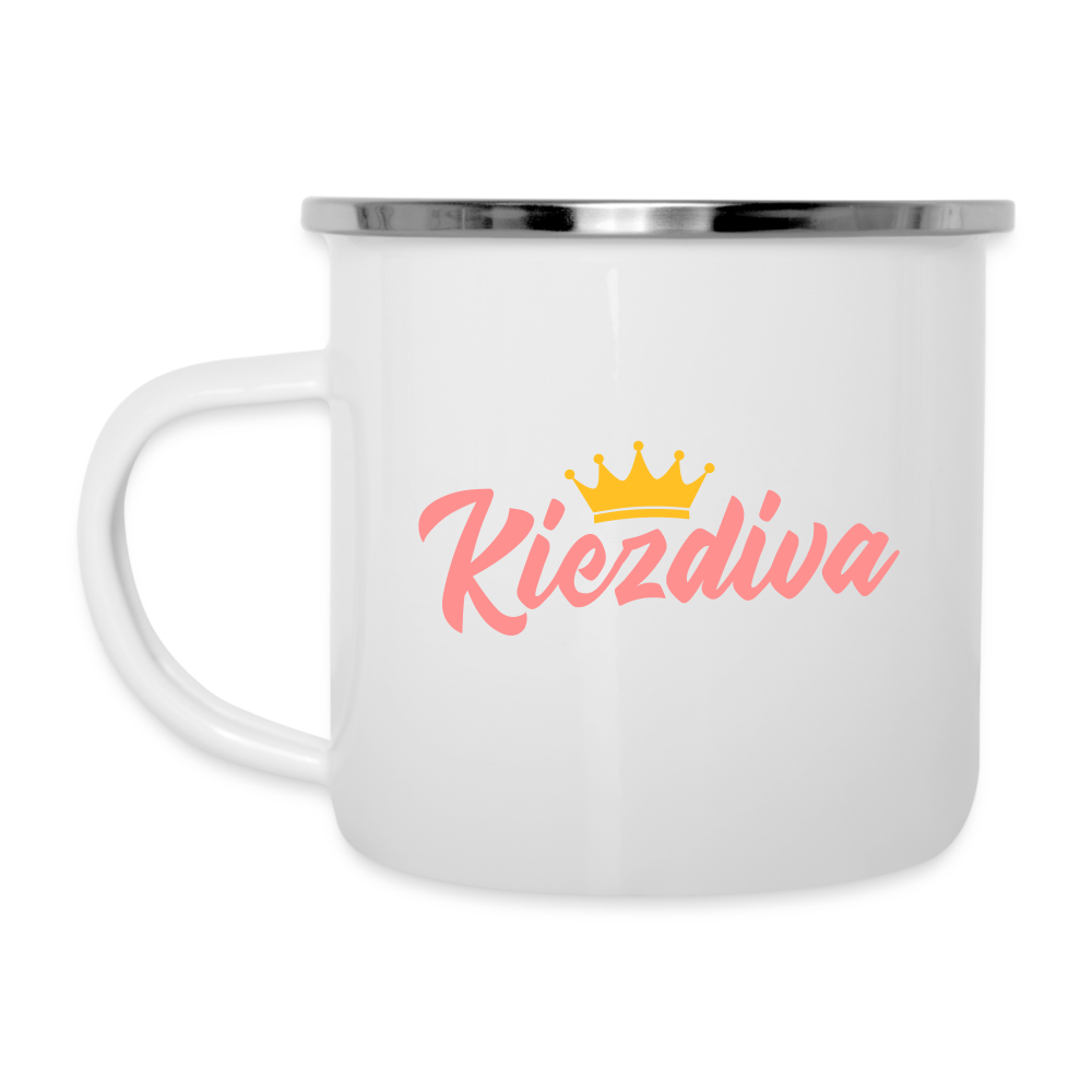 Kiezdiva - Emaille Tasse
