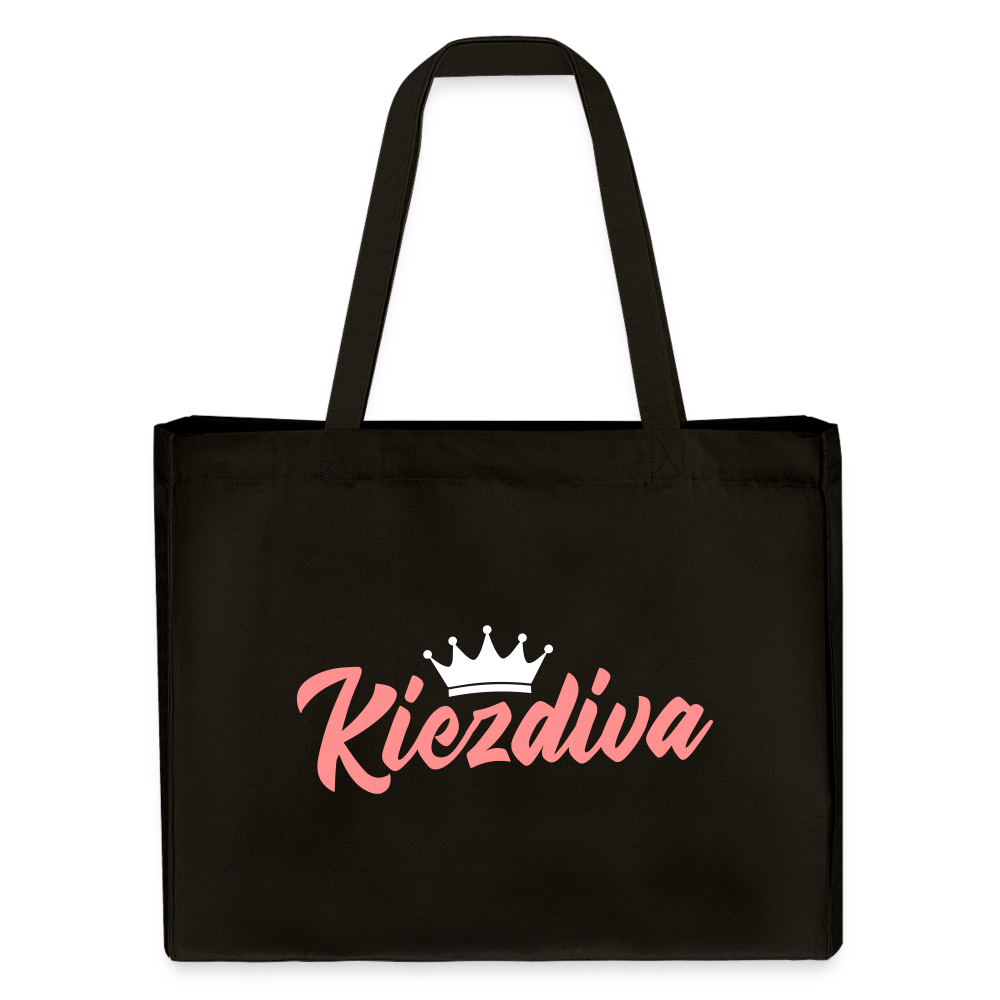 Kiezdiva - Shopping Bag - Schwarz