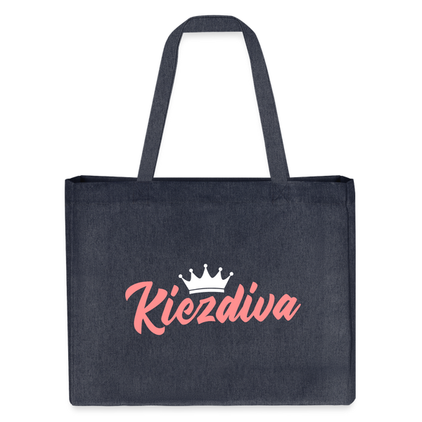 Kiezdiva - Shopping Bag - midnight Blue