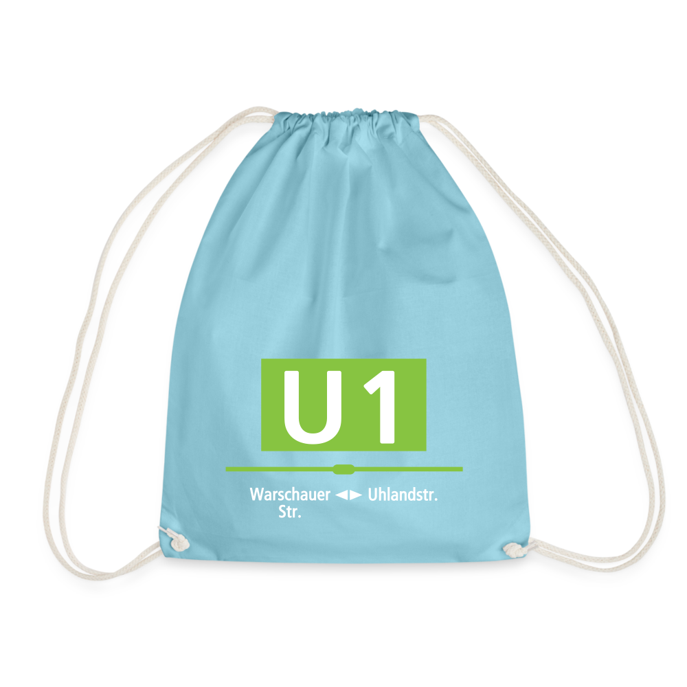 U1 - Turnbeutel - Aqua