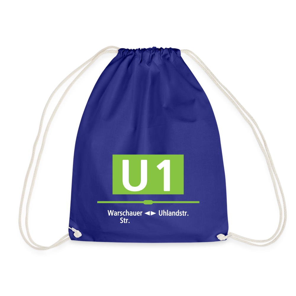 U1 - Turnbeutel - Königsblau