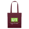 U1 - Stoffbeutel - Burgunderrot