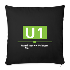 U1 - Sofakissen mit Füllung (45 x 45 cm)