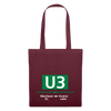 U3 - Stoffbeutel - Burgunderrot