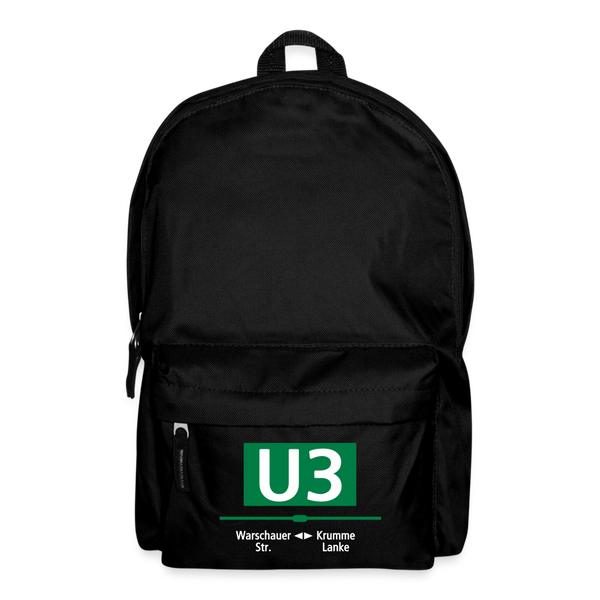 U3 - Rucksack - Schwarz