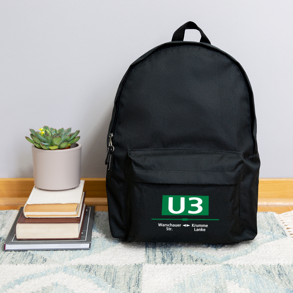 U3 - Rucksack - Schwarz