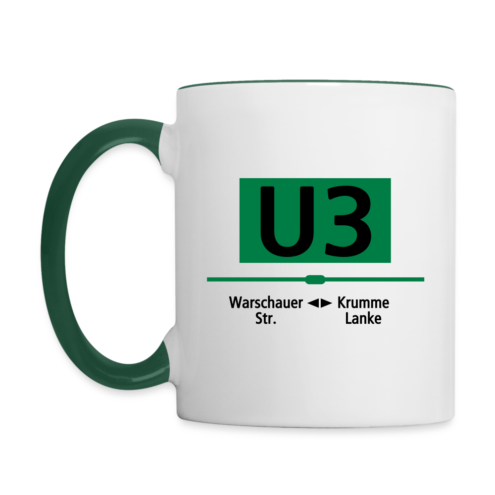 U3 - Tasse zweifarbig