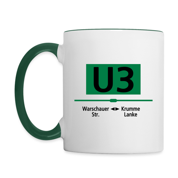 U3 - Tasse zweifarbig