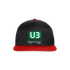 U3 - Snapback Cap - Schwarz/Rot