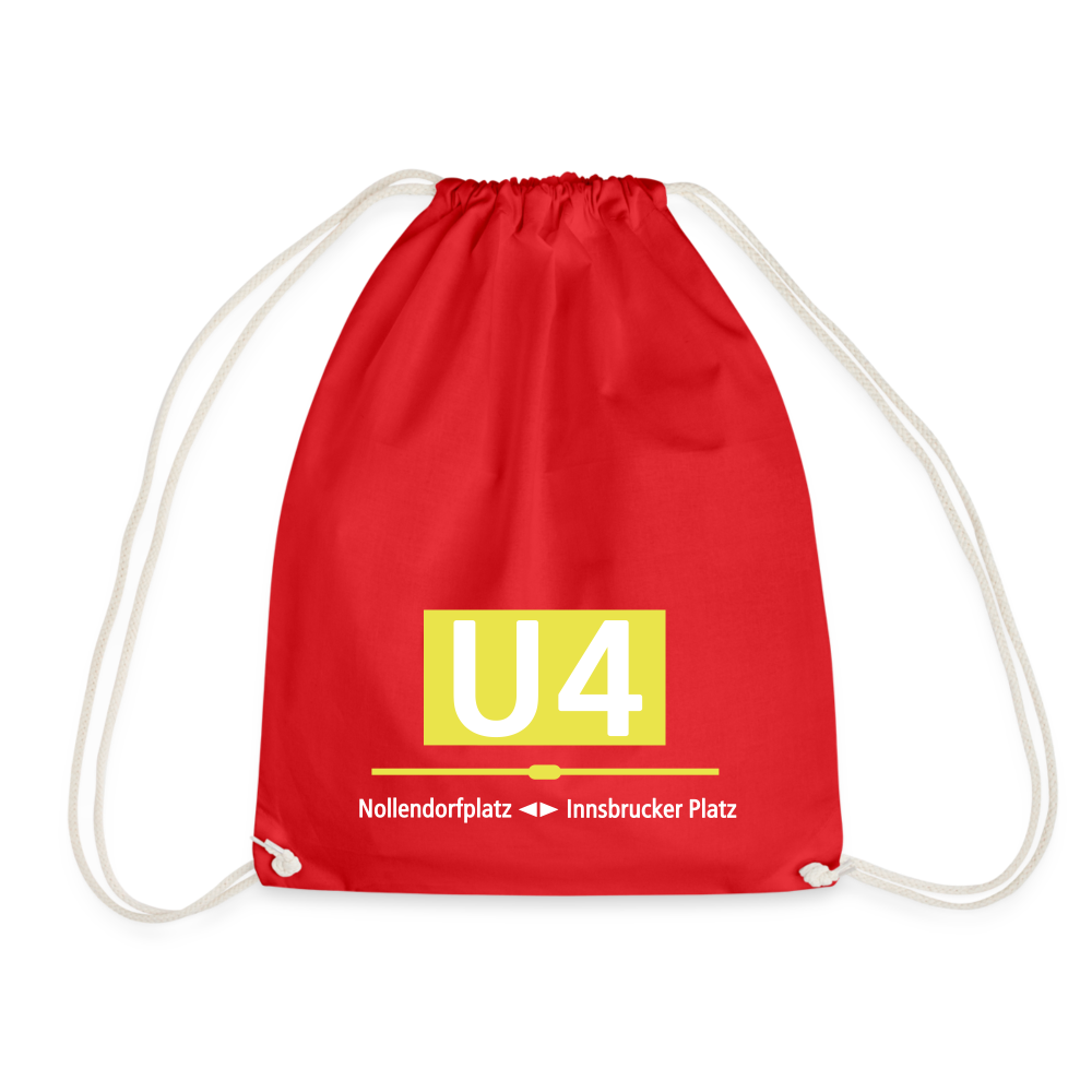 U4 - Turnbeutel - Rot