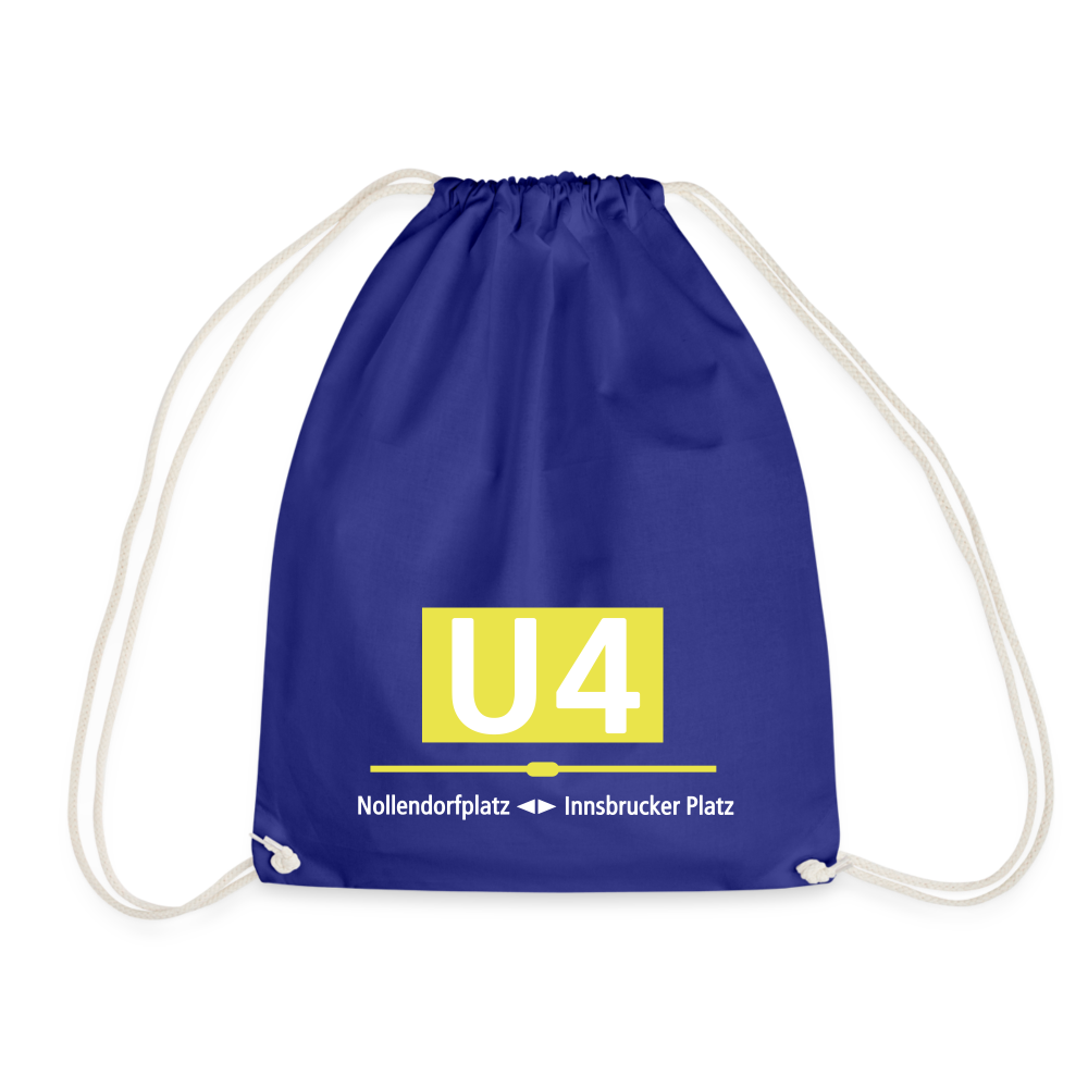 U4 - Turnbeutel - Königsblau