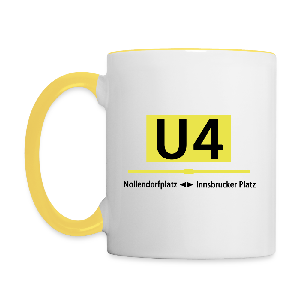 U4 - Tasse zweifarbig