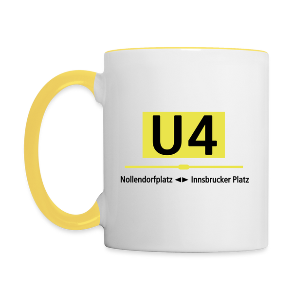 U4 - Tasse zweifarbig