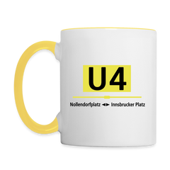 U4 - Tasse zweifarbig